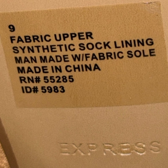 Express Faux Suede Twist Strap Platform Heeled Sandals Size 9 $88 NWT - Picture 6 of 8